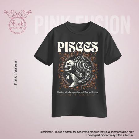 Pisces Zodiac Sign T-Shirt