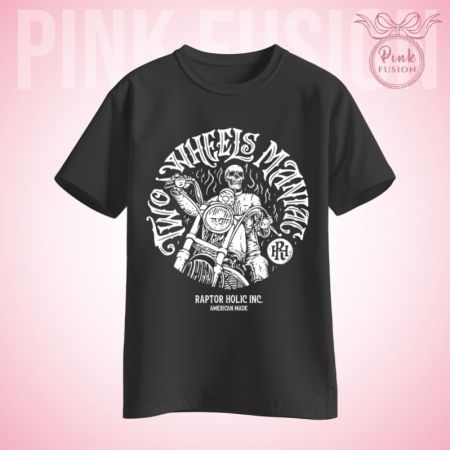 TWO WHEELS MANIAC - Ride Addict Tee