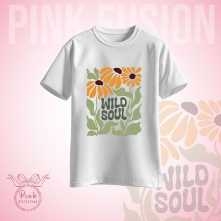 WILD SOUL - Floral Freedom Tee